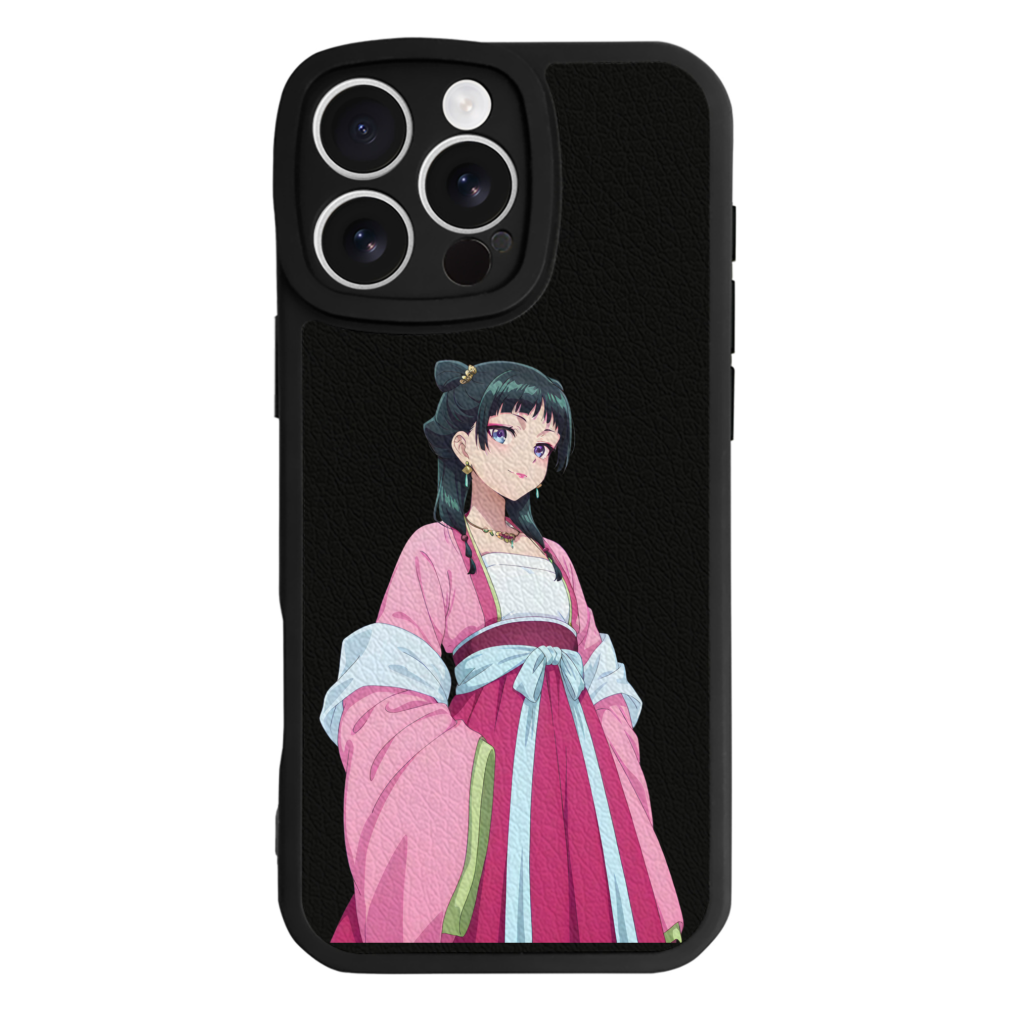 薬屋のひとりごと The Apothecary Diaries 【iPhone 16シリーズ対応】シリコンスマホケース（レザー調） 材質：シリコン